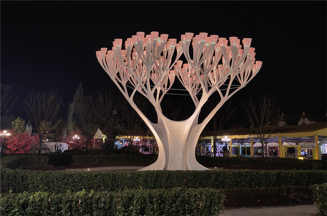 燈光雕塑的特點(diǎn)及優(yōu)勢(shì)