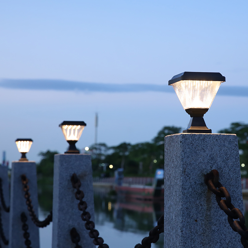 小四方柱頭燈  批發(fā)