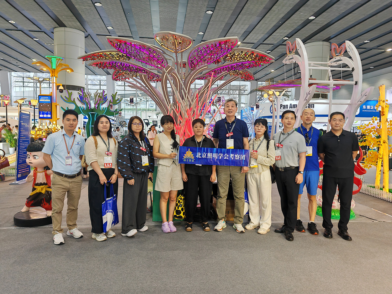 北京照明學會考察團