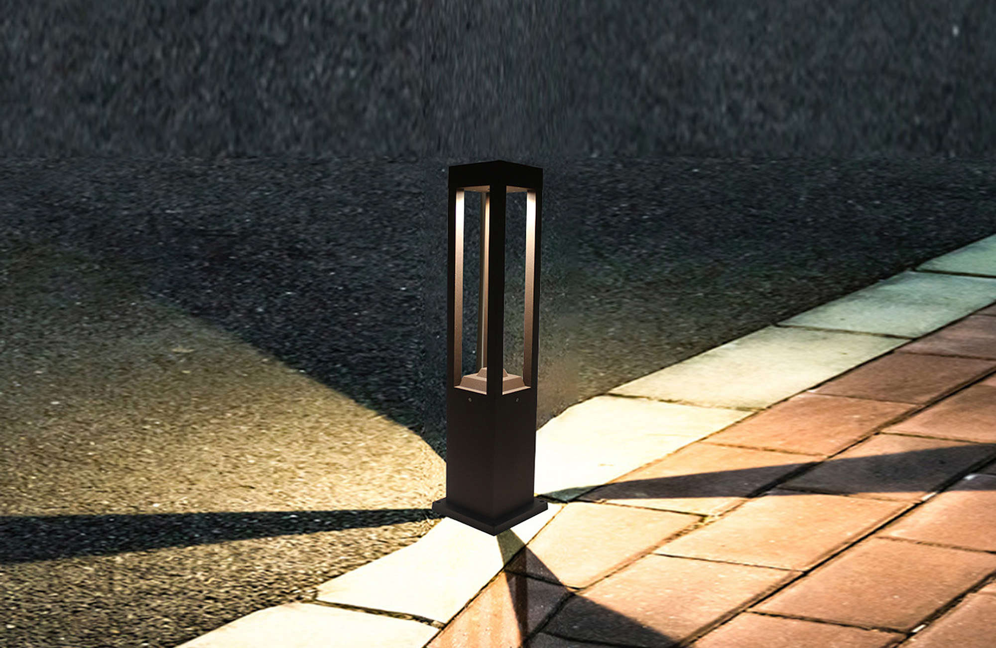 四方柱燈  工廠